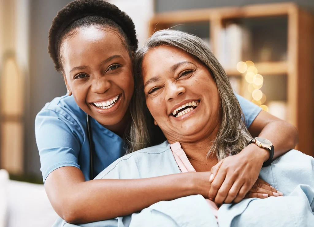 In-home caregiver supporting a senior with compassionate home care services